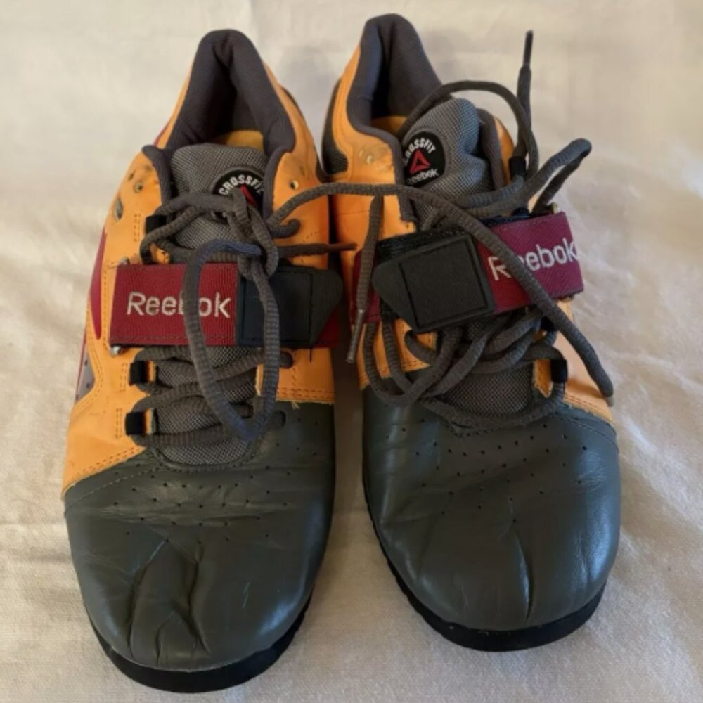 Reebok CrossFit U-Form Weight Lifting Shoes Womens Size 9 Orange